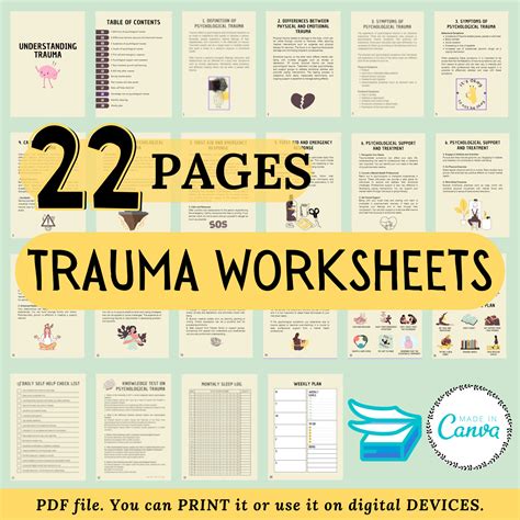 Image result for Processing Trauma Work Sheet