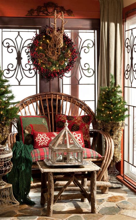 Image result for Rustic Christmas Decorating