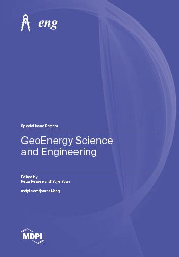 GeoEnergy Science and Engineering | MDPI Books