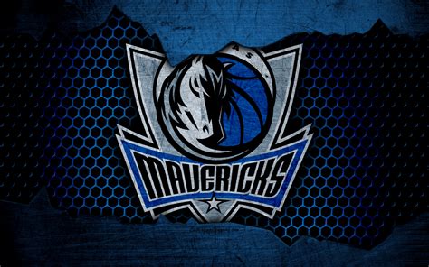 Logo, NBA, 4K, Basketball, Dallas Mavericks HD Wallpaper