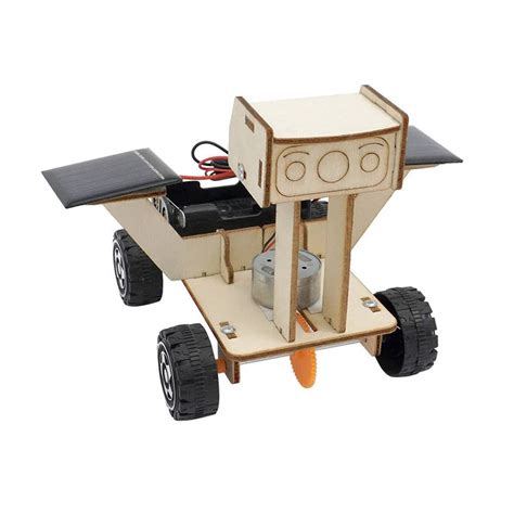 DIY Moon Rover STEM Kit Solar Moon Rover Toy Model – IEM Robotics