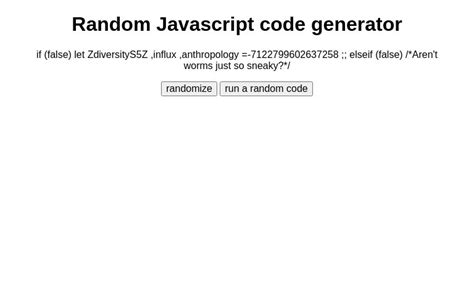 Image result for Random JavaScript Code