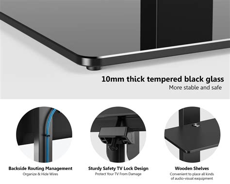 FITUEYES Universal Swivel Floor TV Stand for 65 Inch | Ubuy India