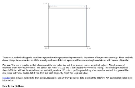 Image result for StdDraw Python API