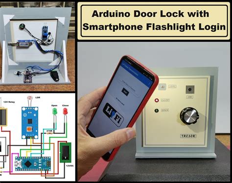 Fingerprint Door Lock Using Arduino Program with Mobile Phone 的图像结果