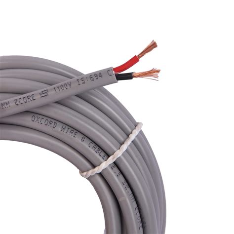 OXCORD 2 core round copper wires and cables 2.5mm 5 mtr for domestic ...