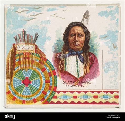 Black hawk indian chief hi-res stock photography and images - Alamy