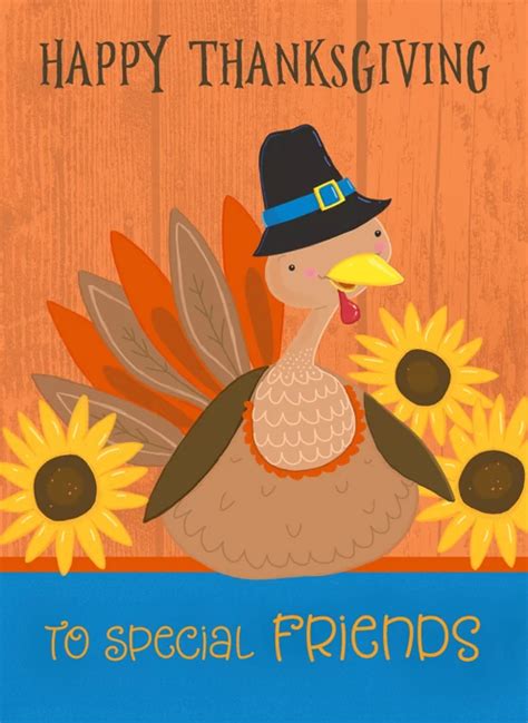 Happy Thanksgiving Friends Turkey by Dale Simpson Design | Cardly