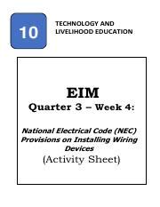 Image result for Answer Key of EIM 10 Module 1 First Quarter