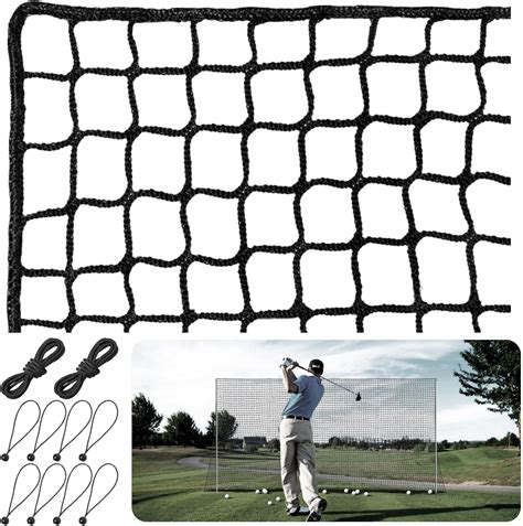 Heavy Duty Nylon Golf Practice Net 10-30ft, Durable Golf Hitting Net ...