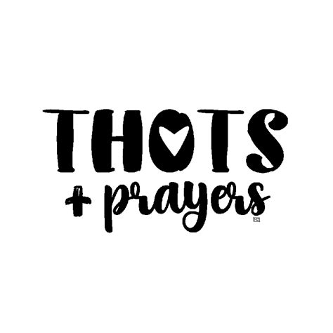 Thots & Prayers by SqueakyChimp | Image gallery | Sticker Mule