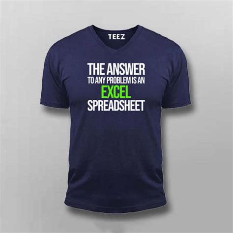 Solve It with Excel – Spreadsheet Wizard Tee - TEEZ.in