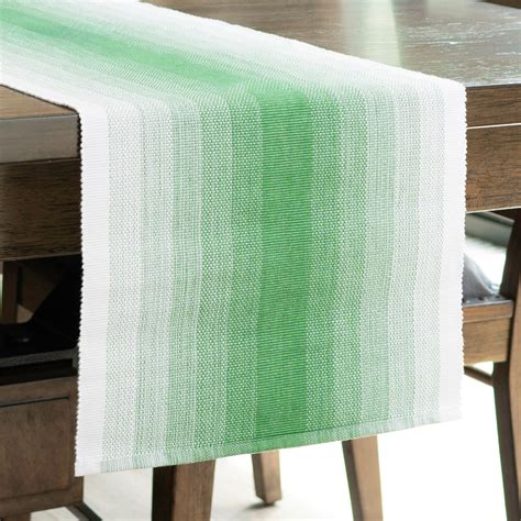 Green Ombre Woven Table Runner – Howard's, Inc