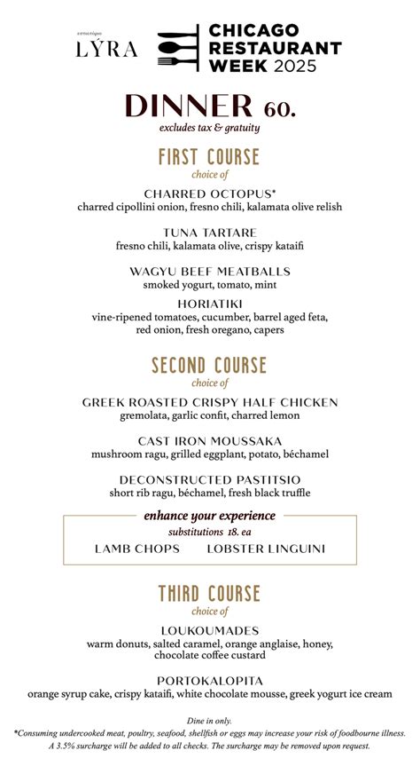 Chicago Restaurant Week 2025 Recap - Vagrant Appetite