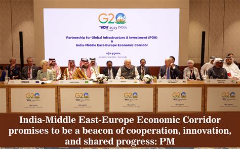 India-Middle East-Europe Economic Corridor promises to be a beacon of ...