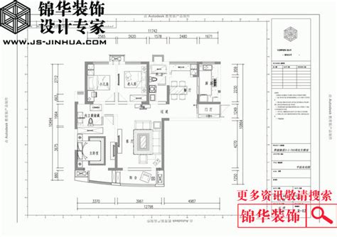 翠湖御景3-1-703徐州装修效果图-徐州锦华装饰