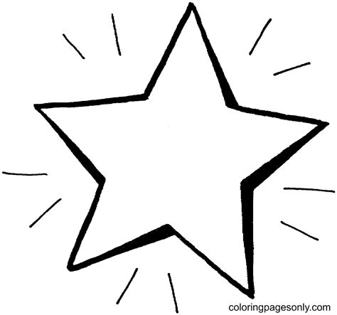 50 Star Coloring Pages - ColoringPagesOnly.com
