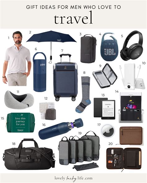 20 Unique Travel Gifts for Men Who Love to Explore