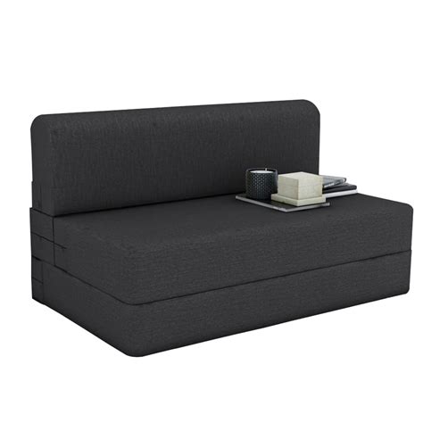 RECTART 2 Seater Low Floor Sofa Cum Bed - Fabric Fabric (2 Seater ...