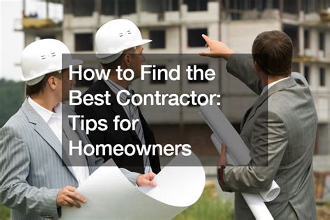 Contractor Tips 的图像结果