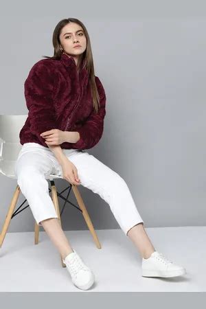 Buy Chemistry Jackets & Coats - Women | FASHIOLA INDIA