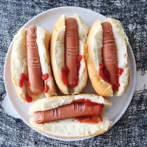 Halloween Hot Dog Fingers - A Pretty Life In The Suburbs