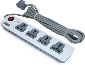 Cona Smyle CONA PS-3031 LYNX POWER STRIP 5M PACK OF 1 4 Socket ...