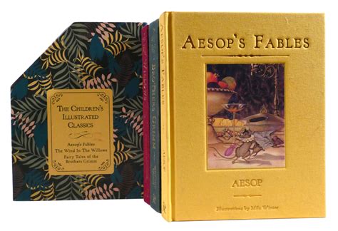 THE CHILDREN'S ILLUSTRATED CLASSICS THREE VOLUME SET Aesop's Fables ...