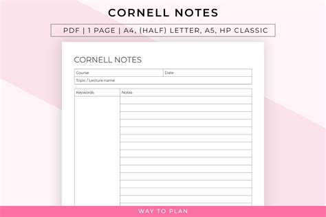 Image result for How Do Do Cornell Notes Properly