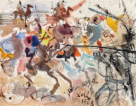 Fifty horsemen And Multitude Of Men On Horseback, 1963(Cincuenta ...