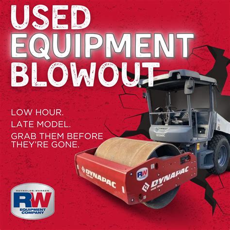Reynolds Warren Equipment on LinkedIn: Pre-Owned Inventory | Reynolds-Warren Equipment Company