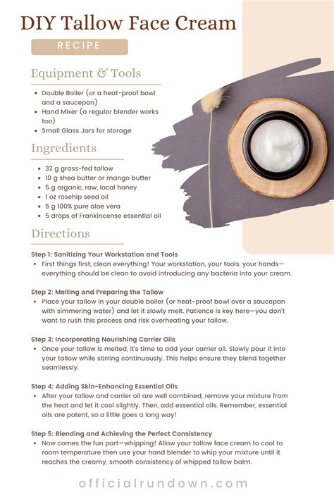 Beef tallow infographic – Artofit