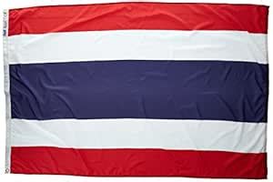 Annin Flagmakers Model 198375 Thailand Flag Nylon SolarGuard NYL-Glo ...