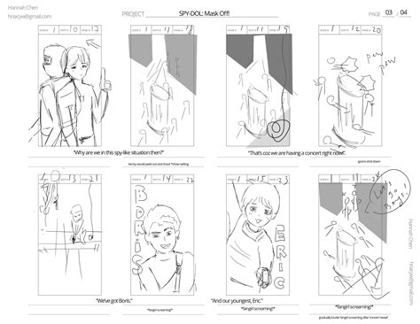 "SPY-DOL: Mask Off!" Storyboard