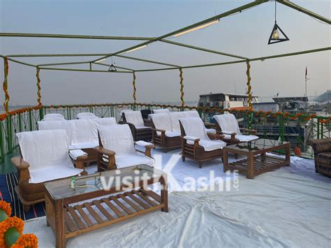 Bajra Boat Booking in Varanasi | Evening Ganga Aarti - visitkashi.in