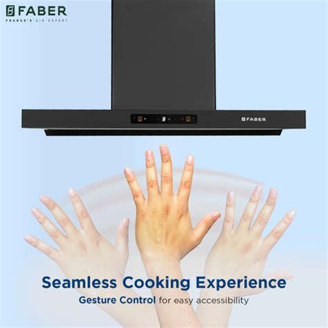 FABER Hood Coral BLDC HC SC FL BK IN 90-T Auto Clean Wall Mounted BLACK ...