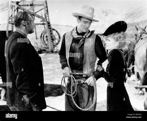 IN OLD OKLAHOMA, (aka WAR OF THE WILDCATS), from left, Albert Dekker ...