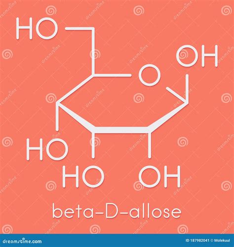 D Allose Structure