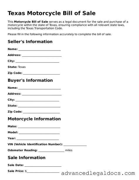 Free Printable Texas Bill Of Sale Form