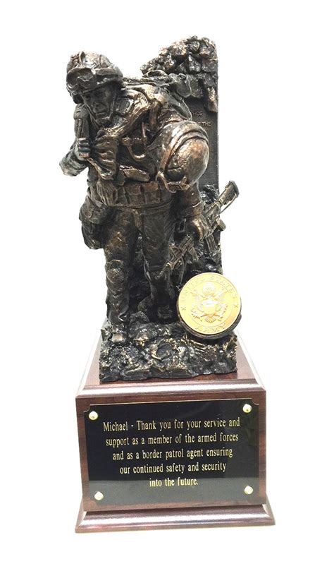 Statue Warrior Ethos Male - Mai's Jewelry & Engravers