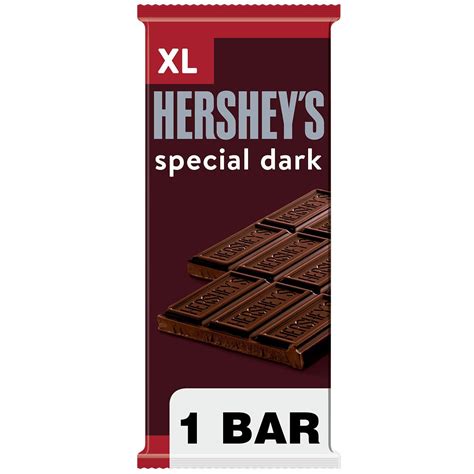 2X - Hershey,S Special Dark Mildly Sweet Chocolate Xl, Candy Bar, 4.25 ...