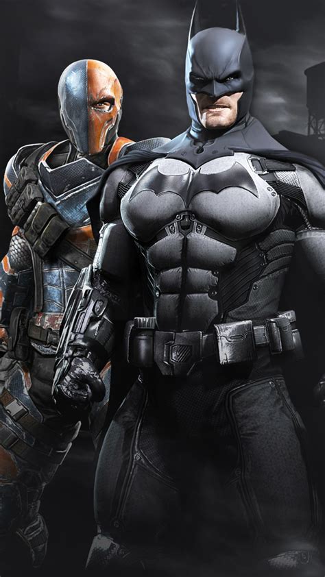 Batman Vs Deathstroke Arkham Origins Wallpaper