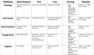 File Transfer Program 的图像结果