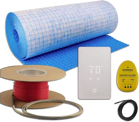 Warming Systems - 300 Sqft 240V Electric Radiant Floor Heating Kit ...