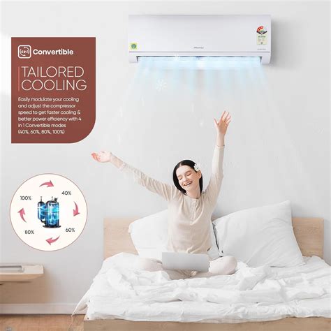 Hisense 1.5 Ton 3 Star Inverter Split AC AS-18TR4R3AK2 – Rohit ...