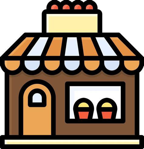 Samll Shop Vector Image 的图像结果