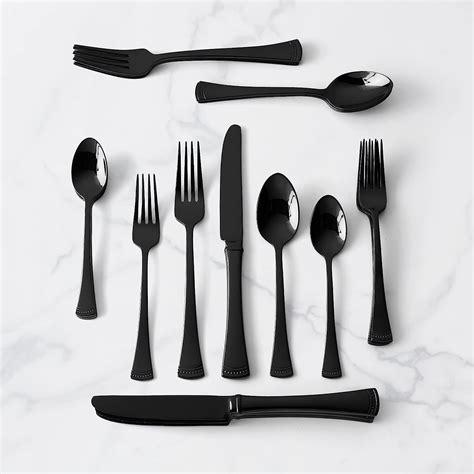 Get Ready for Halloween with Our Favorite Black Flatware Sets ...