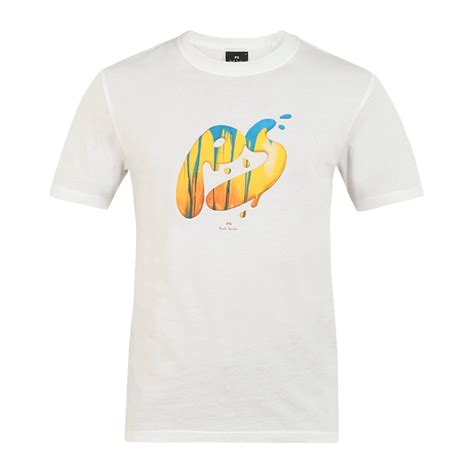 Buy Men White Printed T-Shirts Online - 809232 | The Collective