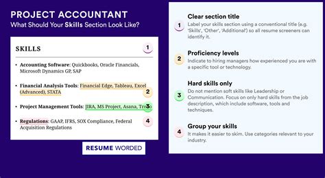 Project Accountant Resume Examples for 2026 | Resume Worded
