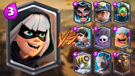 Bandit vs All Cards in Clash Royale | Bandit Gameplay - YouTube